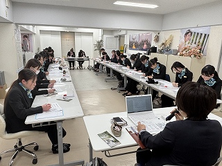 【ブライダルスペシャリスト学科】1・2年生合同キャリアアップセミナー開催📝