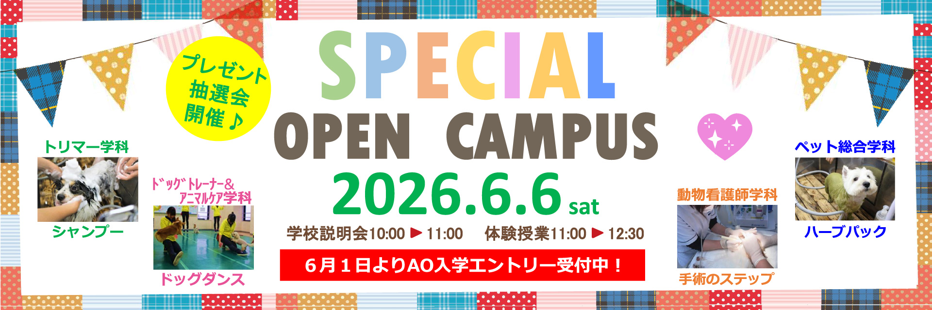 スペシャルオープンキャンパス